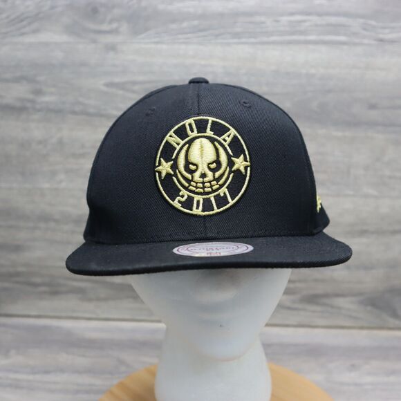 Mitchell Ness Hat Mens One Size Black NBA NOLA 2017 Embroidered Casual Cap - Picture 1 of 16